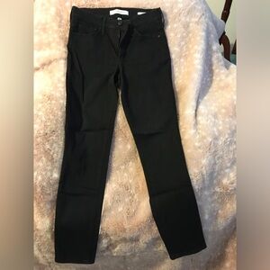 Vintage America High Rise Skinny Black Jeans